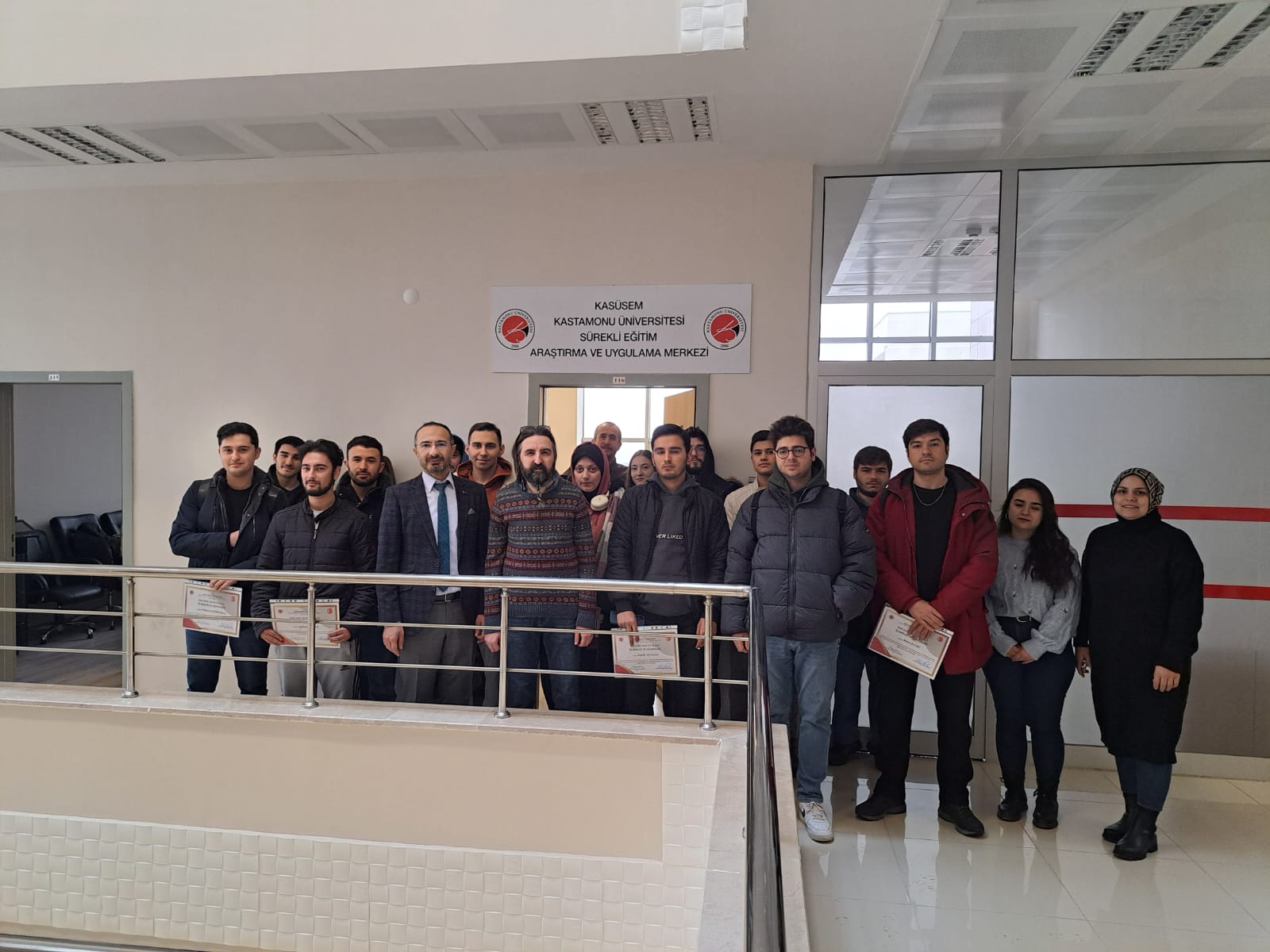 İş Sağlığı ve Güvenliği Kursu Sertifikaları Dağıtıldı.